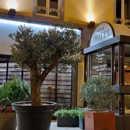 Logis Hotel Schaeffer- Restaurant Le Saint Georges Serrières-en-Chautagne Exterior foto