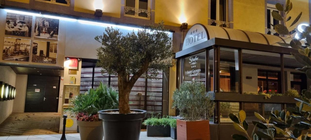 Logis Hotel Schaeffer- Restaurant Le Saint Georges Serrières-en-Chautagne Exterior foto