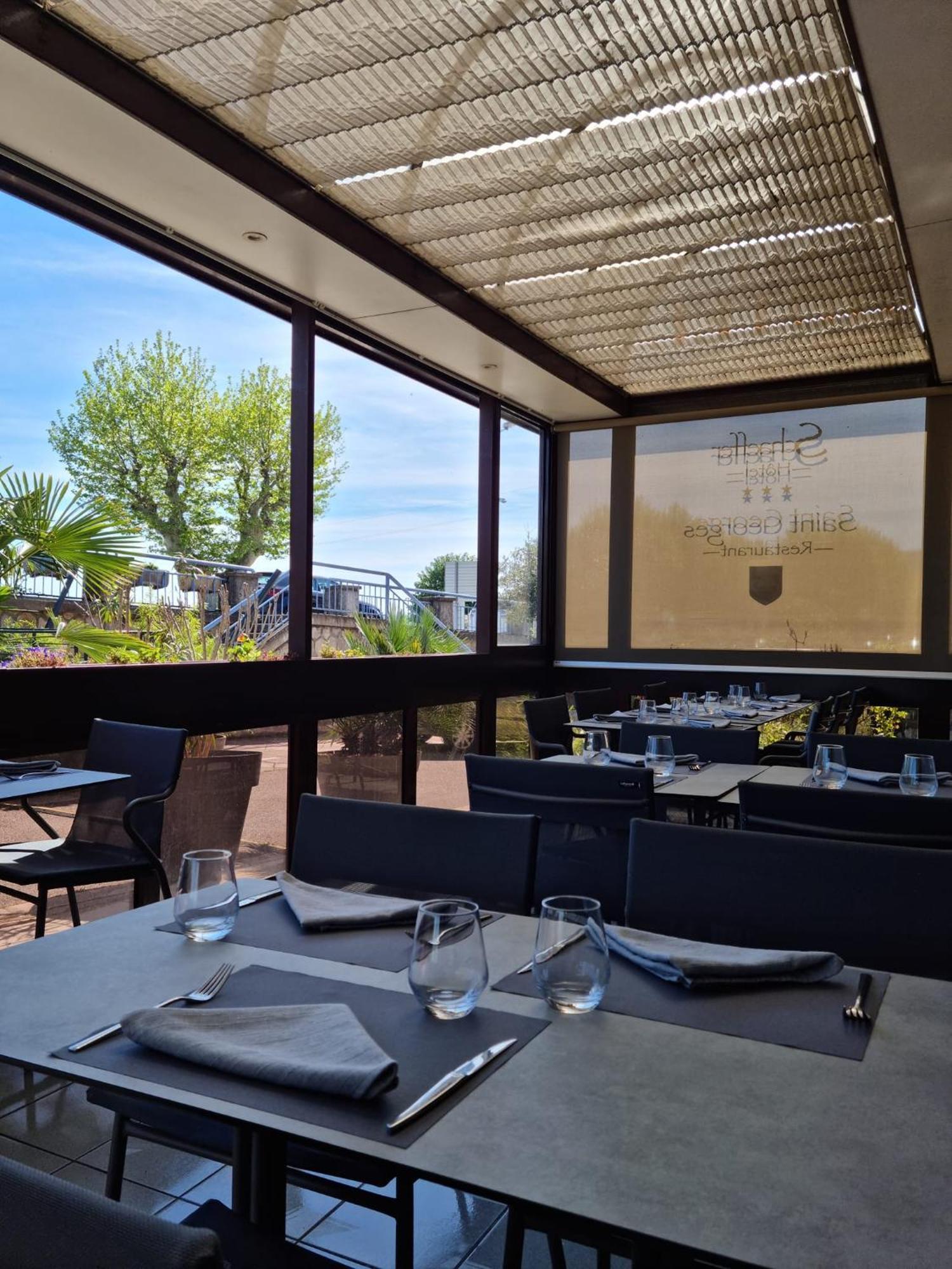Logis Hotel Schaeffer- Restaurant Le Saint Georges Serrières-en-Chautagne Exterior foto