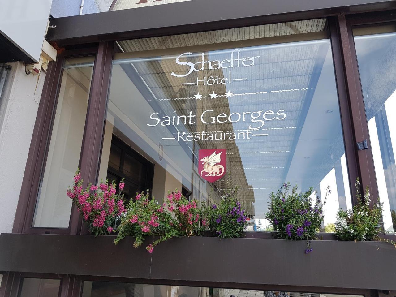 Logis Hotel Schaeffer- Restaurant Le Saint Georges Serrières-en-Chautagne Exterior foto